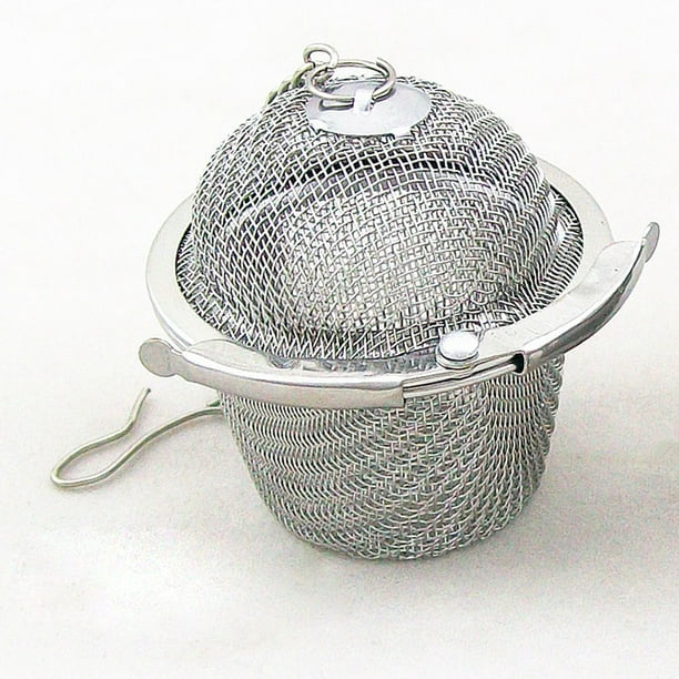 Practical Tea Ball Spice Strainer Mesh Infuser Filter Stainless Steel Herbal